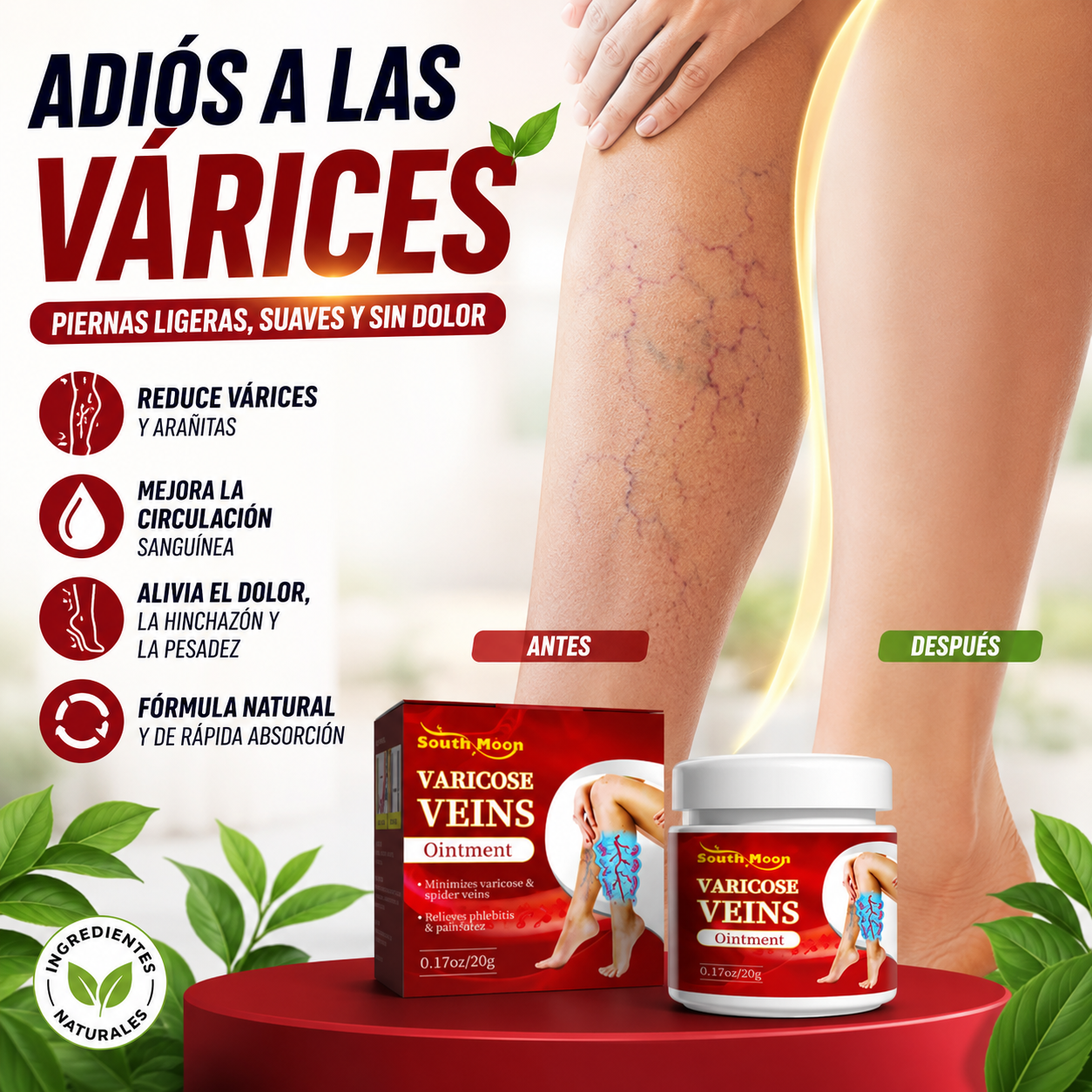 Varicose Veins Cream – Crema Anti Varices Premium