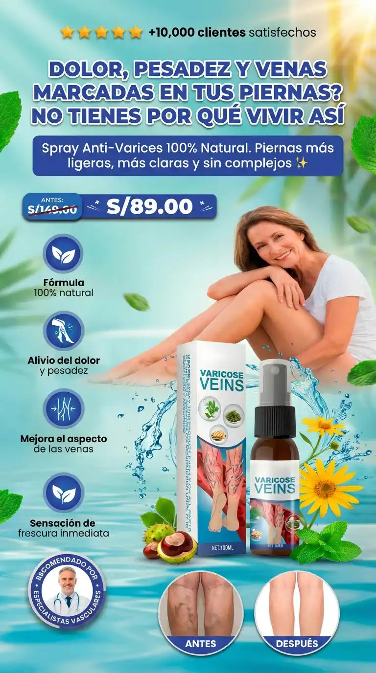 Spray Anti-Várices 100% Natural