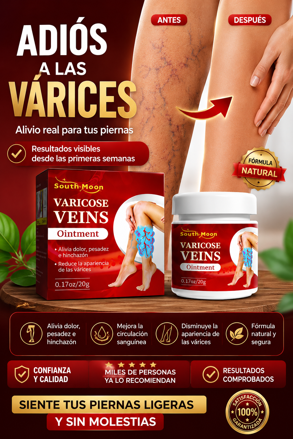 Varicose Veins Cream – Crema Anti Varices Premium