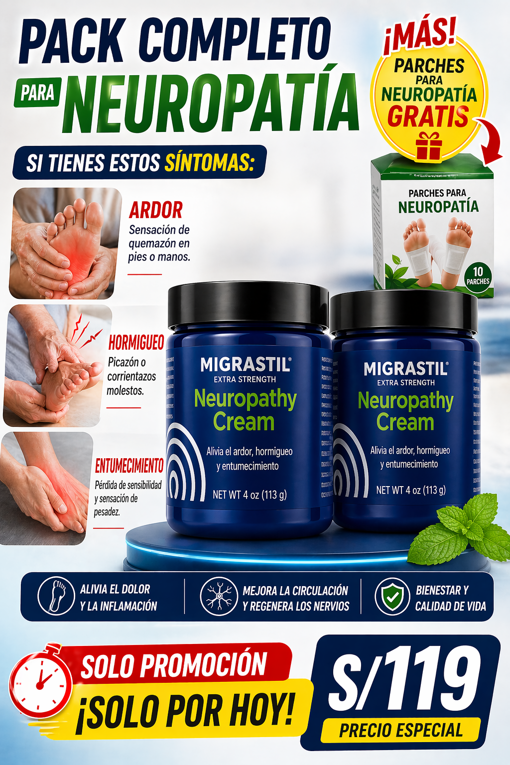 neuropathy migrastil